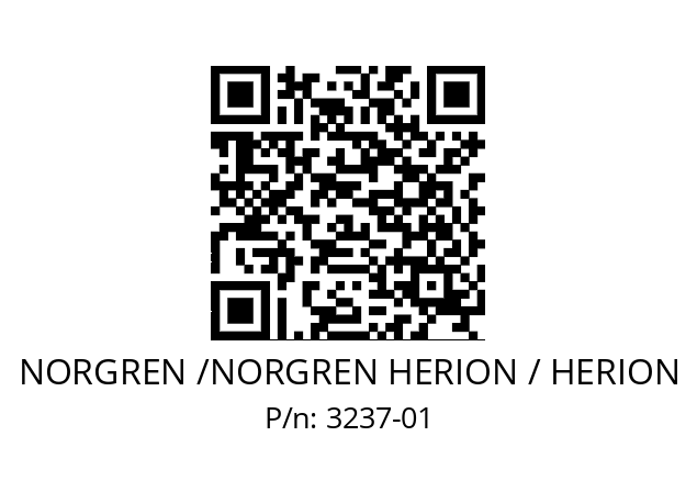   NORGREN /NORGREN HERION / HERION 3237-01