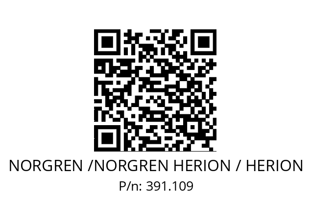   NORGREN /NORGREN HERION / HERION 391.109