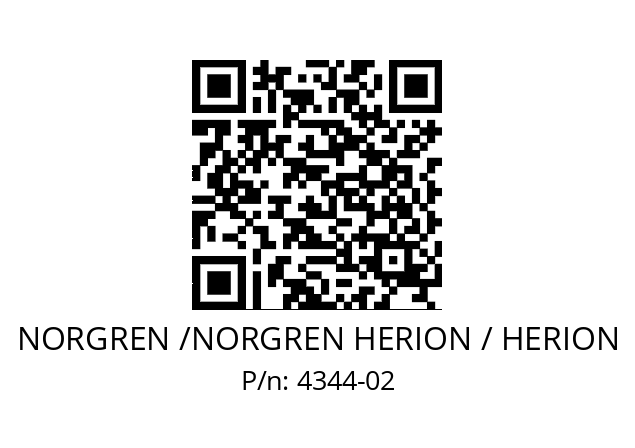   NORGREN /NORGREN HERION / HERION 4344-02