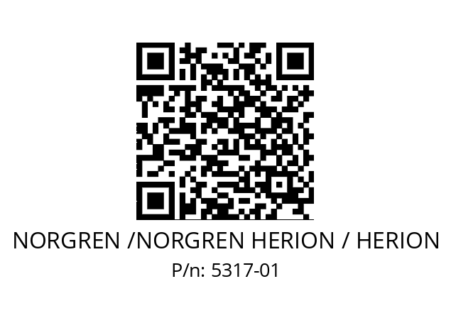   NORGREN /NORGREN HERION / HERION 5317-01