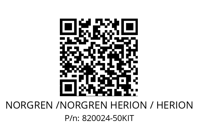   NORGREN /NORGREN HERION / HERION 820024-50KIT