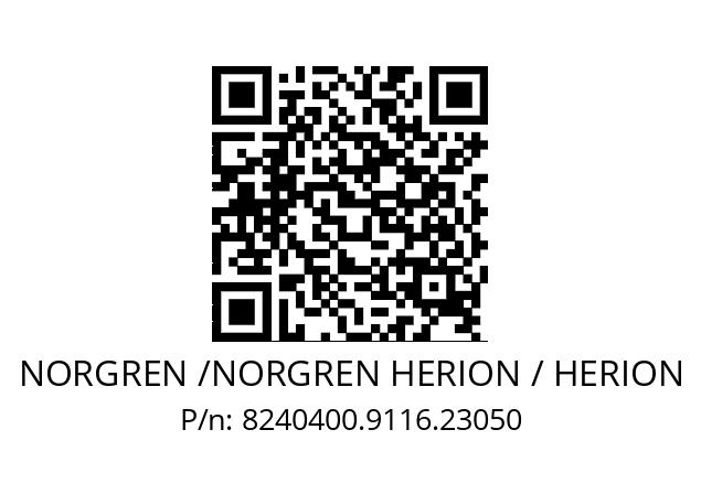   NORGREN /NORGREN HERION / HERION 8240400.9116.23050