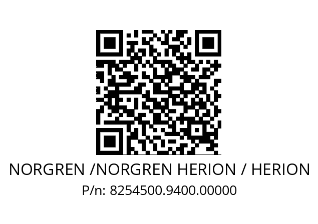   NORGREN /NORGREN HERION / HERION 8254500.9400.00000