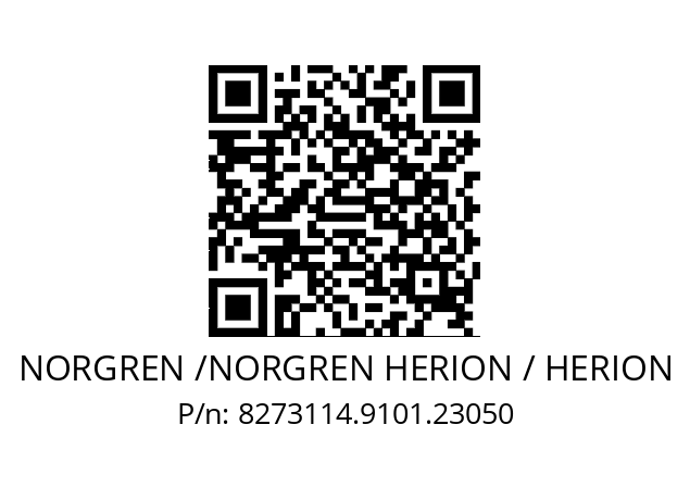   NORGREN /NORGREN HERION / HERION 8273114.9101.23050