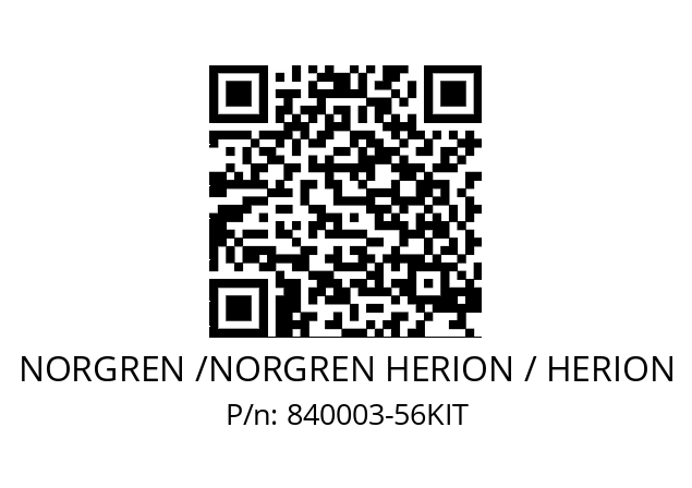   NORGREN /NORGREN HERION / HERION 840003-56KIT