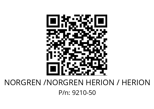   NORGREN /NORGREN HERION / HERION 9210-50