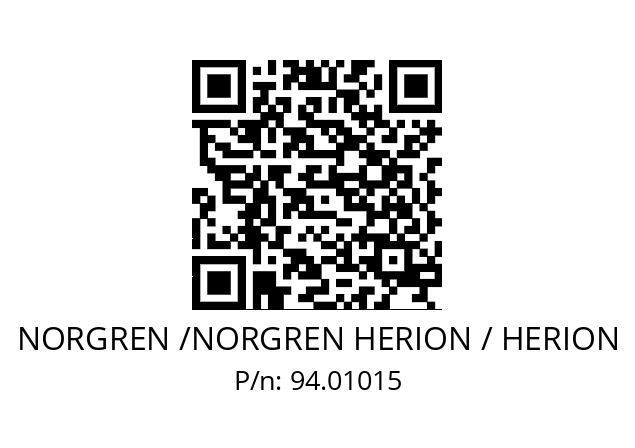   NORGREN /NORGREN HERION / HERION 94.01015