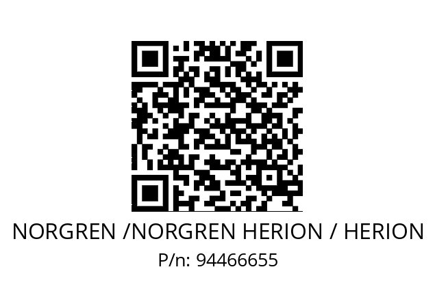   NORGREN /NORGREN HERION / HERION 94466655