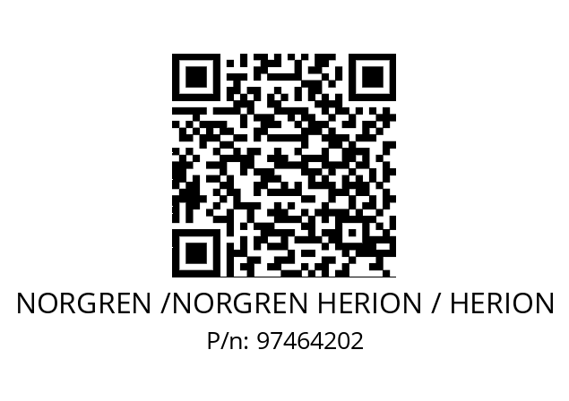   NORGREN /NORGREN HERION / HERION 97464202