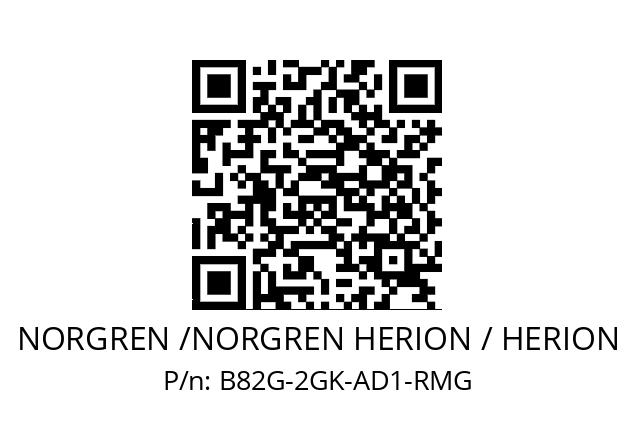 Filter regulator  NORGREN /NORGREN HERION / HERION B82G-2GK-AD1-RMG