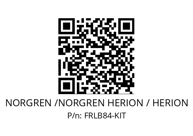   NORGREN /NORGREN HERION / HERION FRLB84-KIT