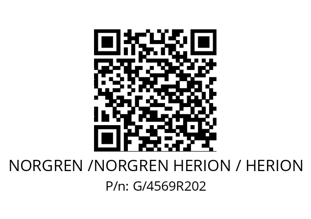   NORGREN /NORGREN HERION / HERION G/4569R202