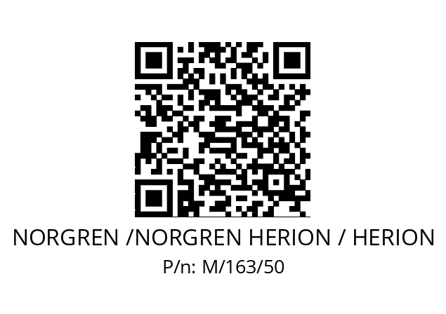   NORGREN /NORGREN HERION / HERION M/163/50