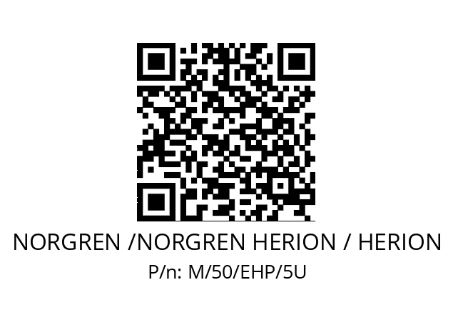 Switch  NORGREN /NORGREN HERION / HERION M/50/EHP/5U