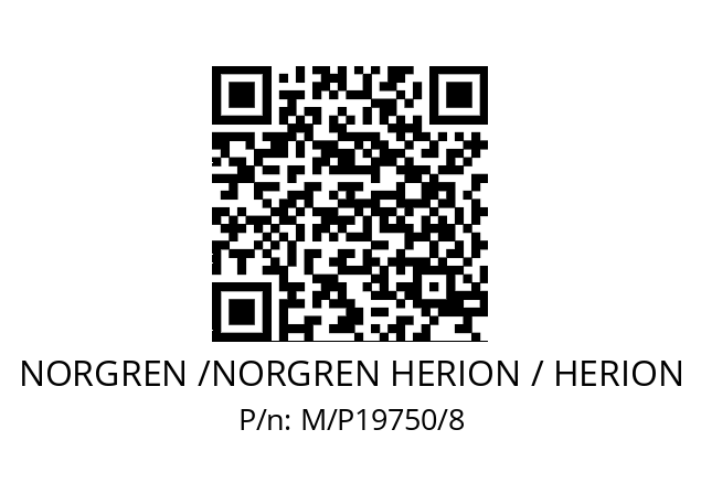 Nut  NORGREN /NORGREN HERION / HERION M/P19750/8