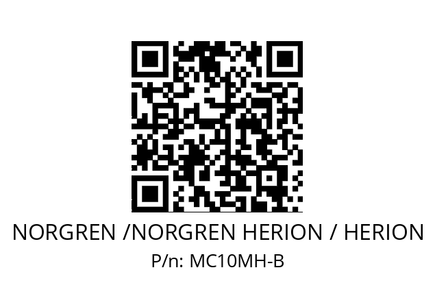   NORGREN /NORGREN HERION / HERION MC10MH-B