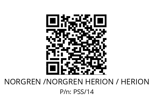   NORGREN /NORGREN HERION / HERION PSS/14