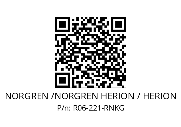 Regulator  NORGREN /NORGREN HERION / HERION R06-221-RNKG