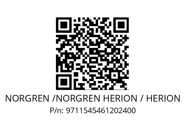   NORGREN /NORGREN HERION / HERION 9711545461202400