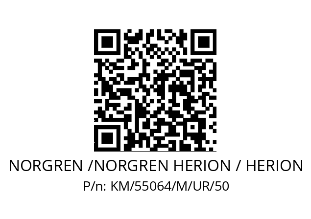   NORGREN /NORGREN HERION / HERION KM/55064/M/UR/50