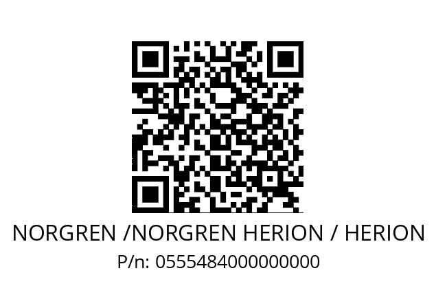   NORGREN /NORGREN HERION / HERION 0555484000000000