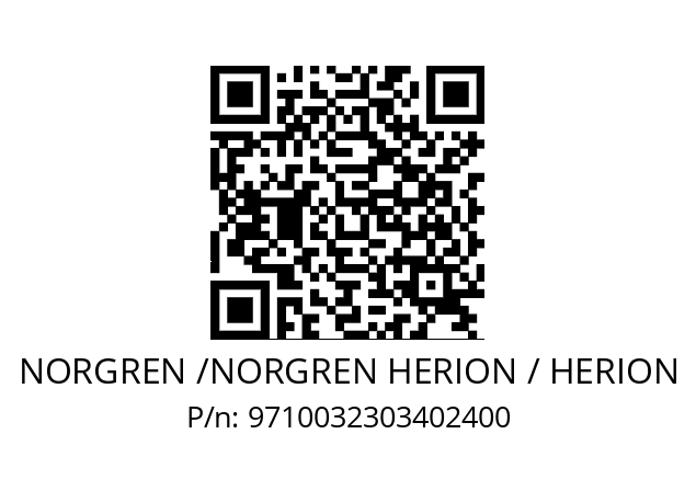   NORGREN /NORGREN HERION / HERION 9710032303402400