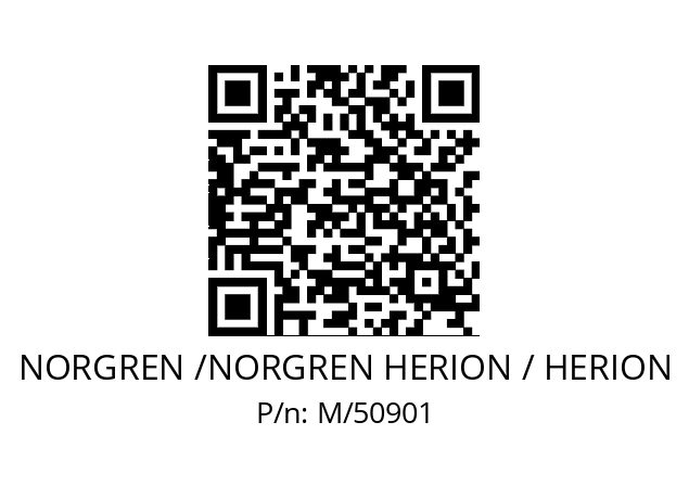   NORGREN /NORGREN HERION / HERION M/50901