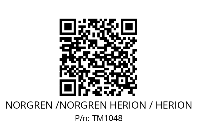   NORGREN /NORGREN HERION / HERION TM1048