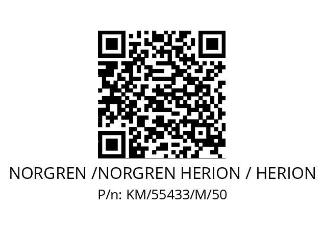   NORGREN /NORGREN HERION / HERION KM/55433/M/50