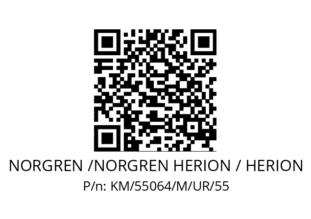   NORGREN /NORGREN HERION / HERION KM/55064/M/UR/55