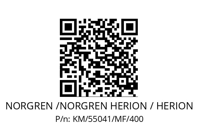   NORGREN /NORGREN HERION / HERION KM/55041/MF/400