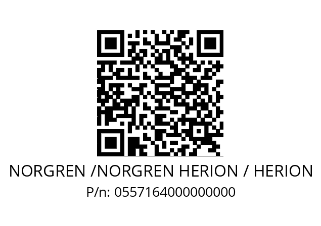   NORGREN /NORGREN HERION / HERION 0557164000000000