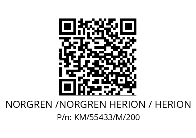   NORGREN /NORGREN HERION / HERION KM/55433/M/200