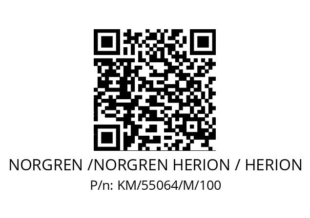   NORGREN /NORGREN HERION / HERION KM/55064/M/100