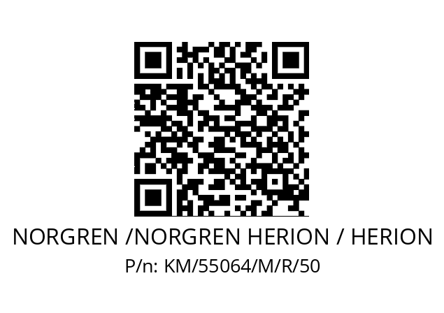   NORGREN /NORGREN HERION / HERION KM/55064/M/R/50