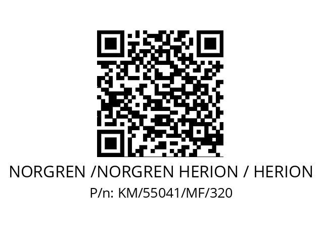   NORGREN /NORGREN HERION / HERION KM/55041/MF/320