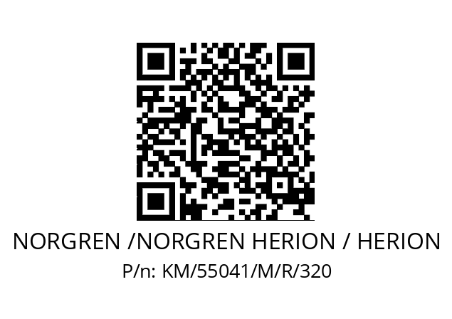   NORGREN /NORGREN HERION / HERION KM/55041/M/R/320