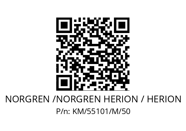   NORGREN /NORGREN HERION / HERION KM/55101/M/50