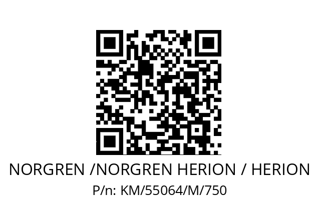   NORGREN /NORGREN HERION / HERION KM/55064/M/750