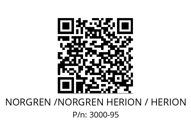   NORGREN /NORGREN HERION / HERION 3000-95