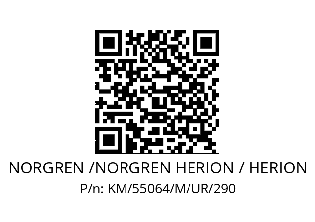   NORGREN /NORGREN HERION / HERION KM/55064/M/UR/290