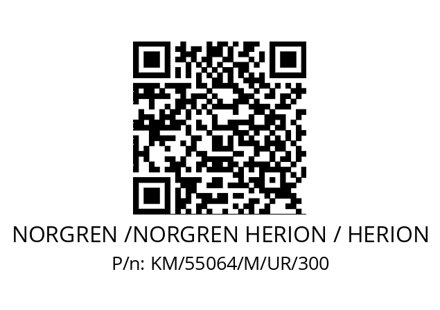   NORGREN /NORGREN HERION / HERION KM/55064/M/UR/300