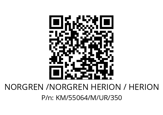   NORGREN /NORGREN HERION / HERION KM/55064/M/UR/350