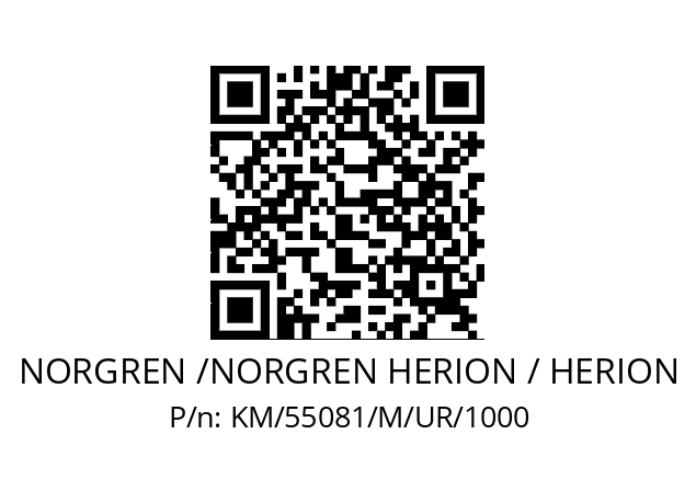   NORGREN /NORGREN HERION / HERION KM/55081/M/UR/1000