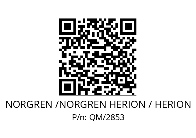   NORGREN /NORGREN HERION / HERION QM/2853