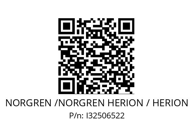   NORGREN /NORGREN HERION / HERION I32506522