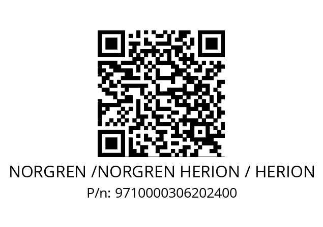   NORGREN /NORGREN HERION / HERION 9710000306202400