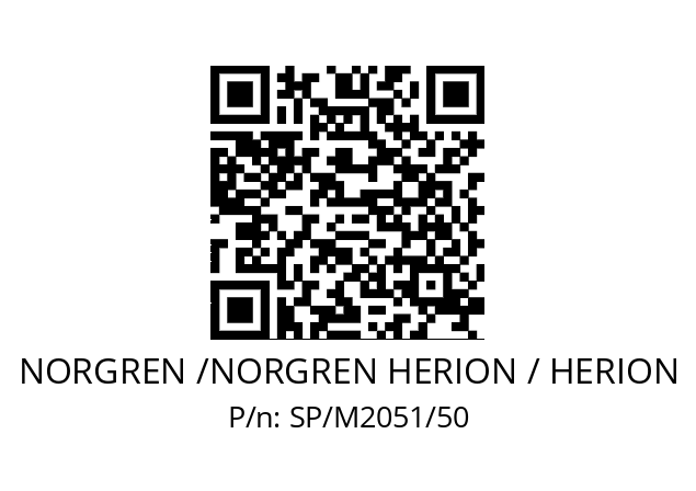   NORGREN /NORGREN HERION / HERION SP/M2051/50