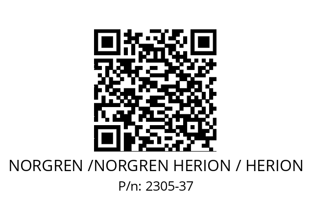   NORGREN /NORGREN HERION / HERION 2305-37