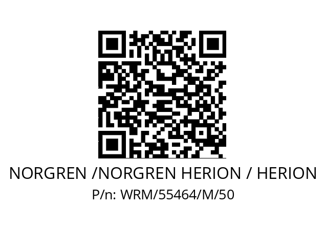   NORGREN /NORGREN HERION / HERION WRM/55464/M/50